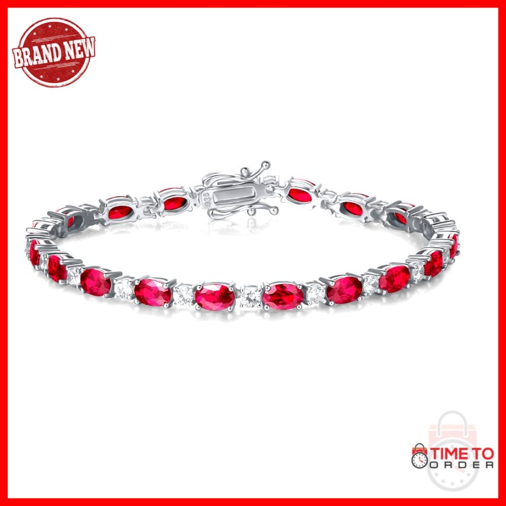 Sterling Silver Tennis Bracelet Minimal Chic Fine Jewelry Layering Gift